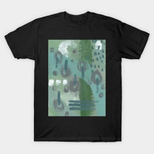 Art Acrylic artwork abstract T-Shirt